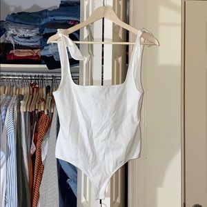 Free People Box Neck Bodysuit